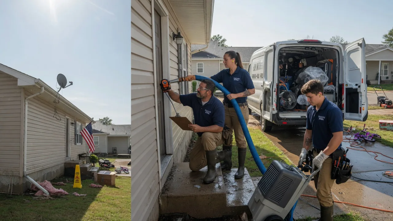 Ceiling Water Damage Restoration in Sangerfield, NY near me